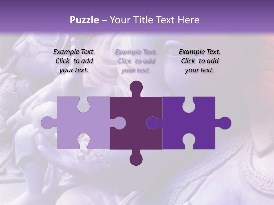Deity Sculpture Religious PowerPoint Template
