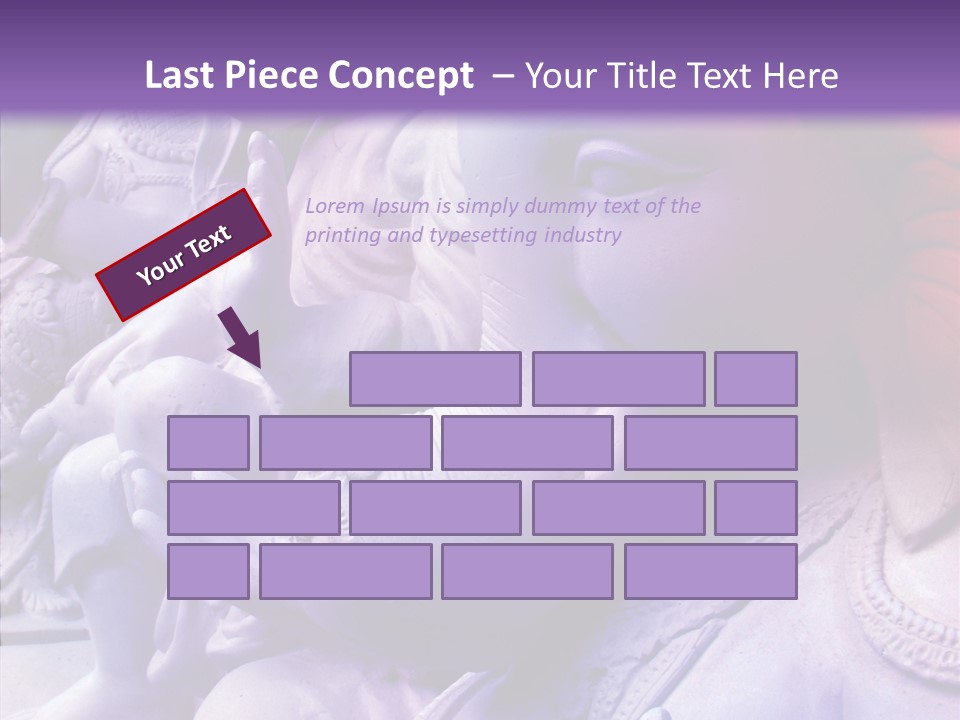 Deity Sculpture Religious PowerPoint Template