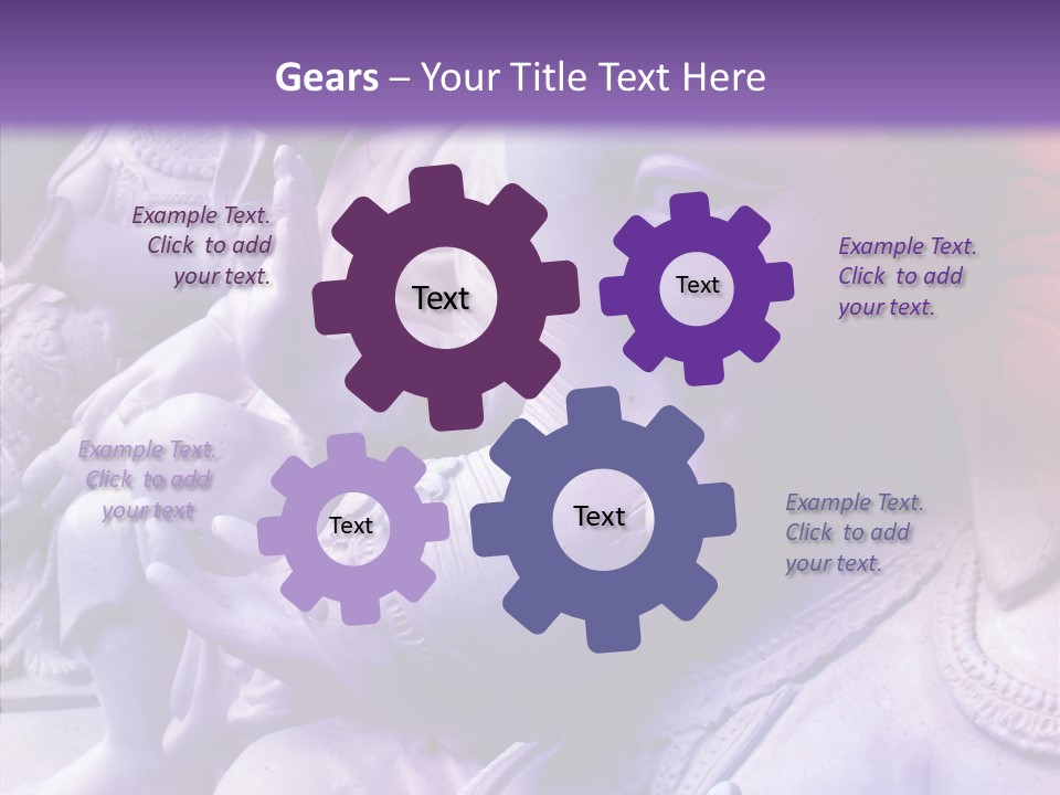 Deity Sculpture Religious PowerPoint Template