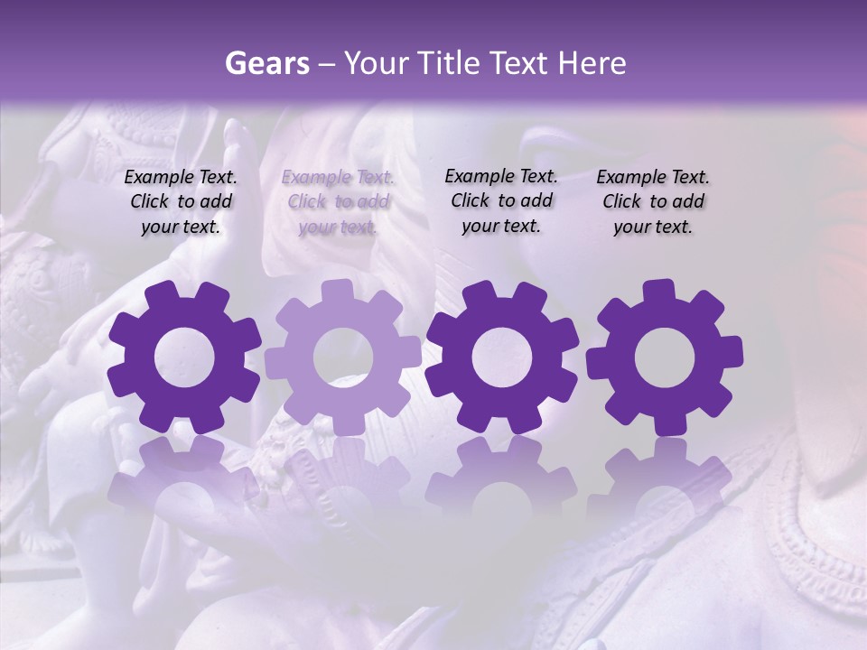 Deity Sculpture Religious PowerPoint Template