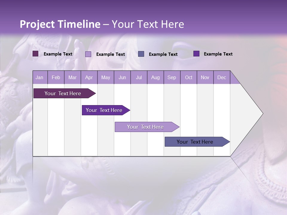 Deity Sculpture Religious PowerPoint Template