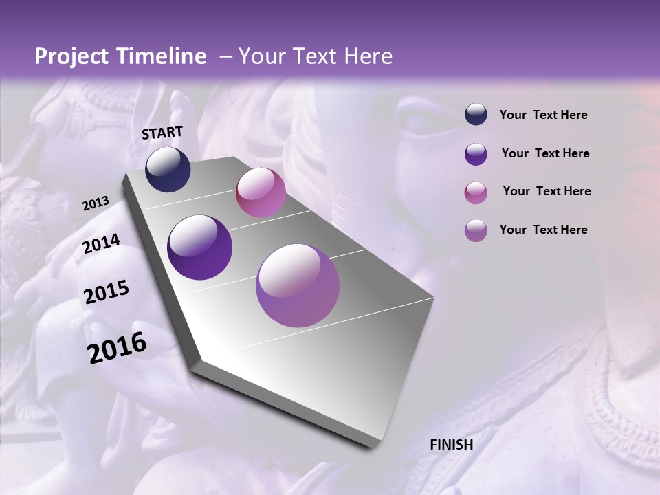 Deity Sculpture Religious PowerPoint Template