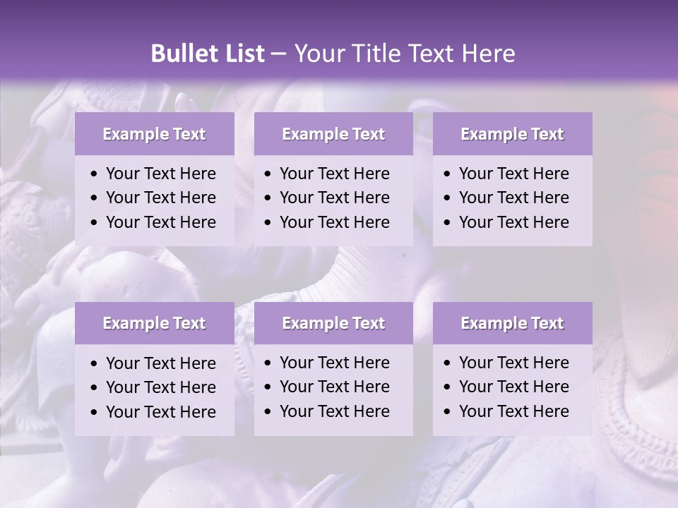 Deity Sculpture Religious PowerPoint Template