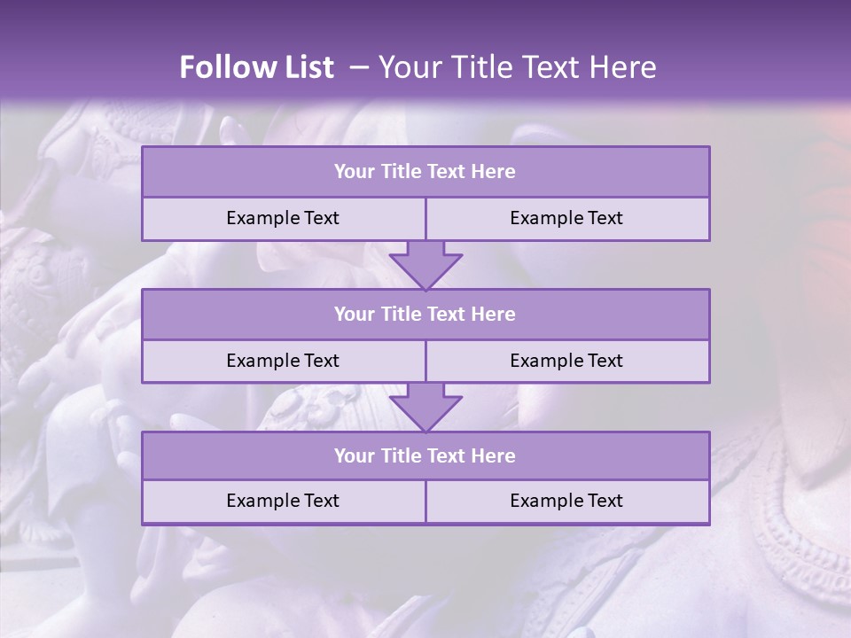 Deity Sculpture Religious PowerPoint Template