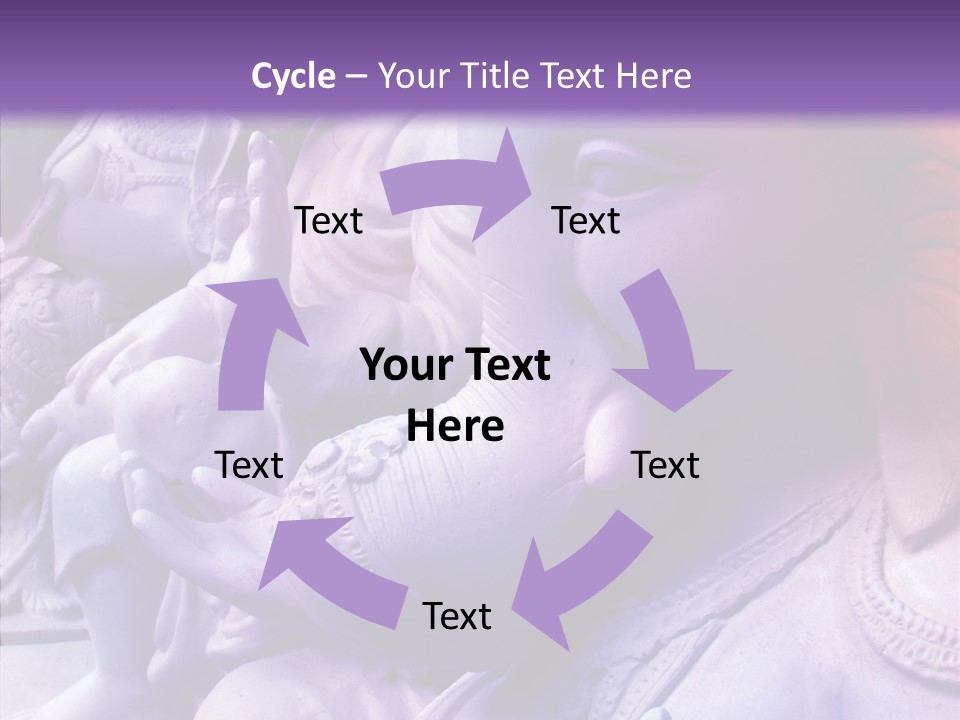 Deity Sculpture Religious PowerPoint Template