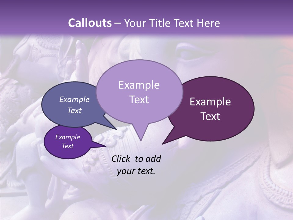 Deity Sculpture Religious PowerPoint Template