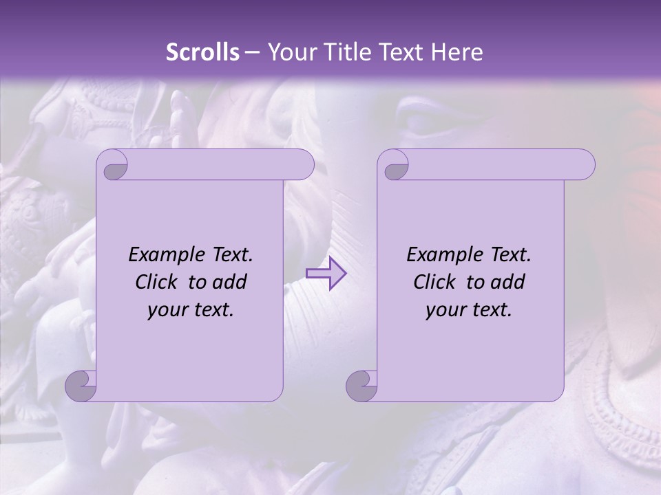 Deity Sculpture Religious PowerPoint Template