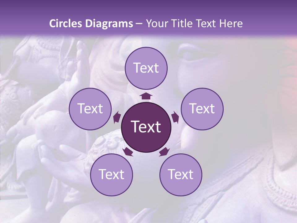 Deity Sculpture Religious PowerPoint Template