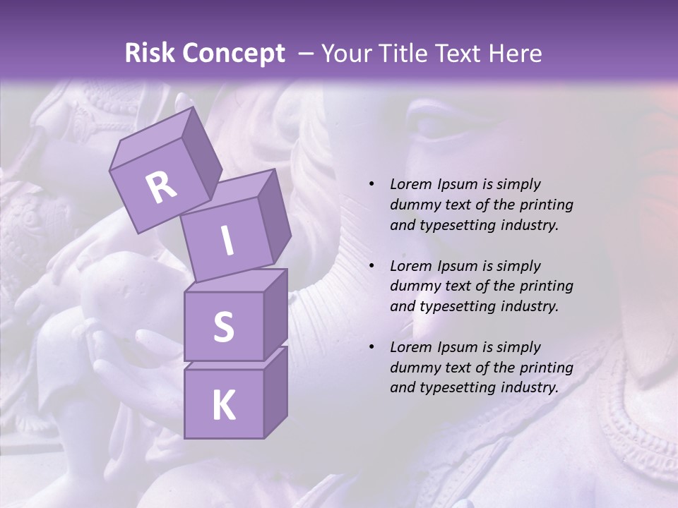 Deity Sculpture Religious PowerPoint Template