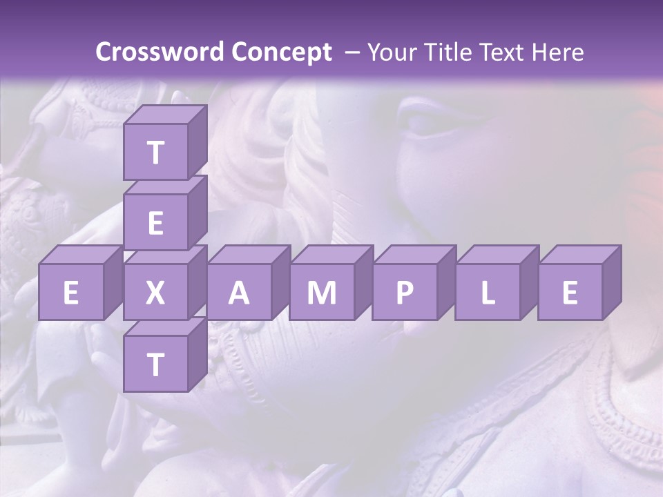 Deity Sculpture Religious PowerPoint Template