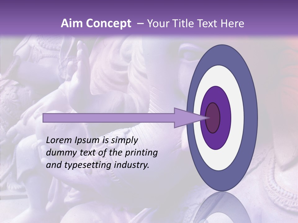 Deity Sculpture Religious PowerPoint Template