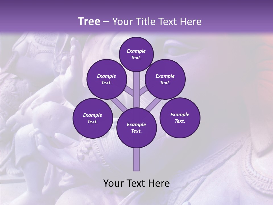 Deity Sculpture Religious PowerPoint Template