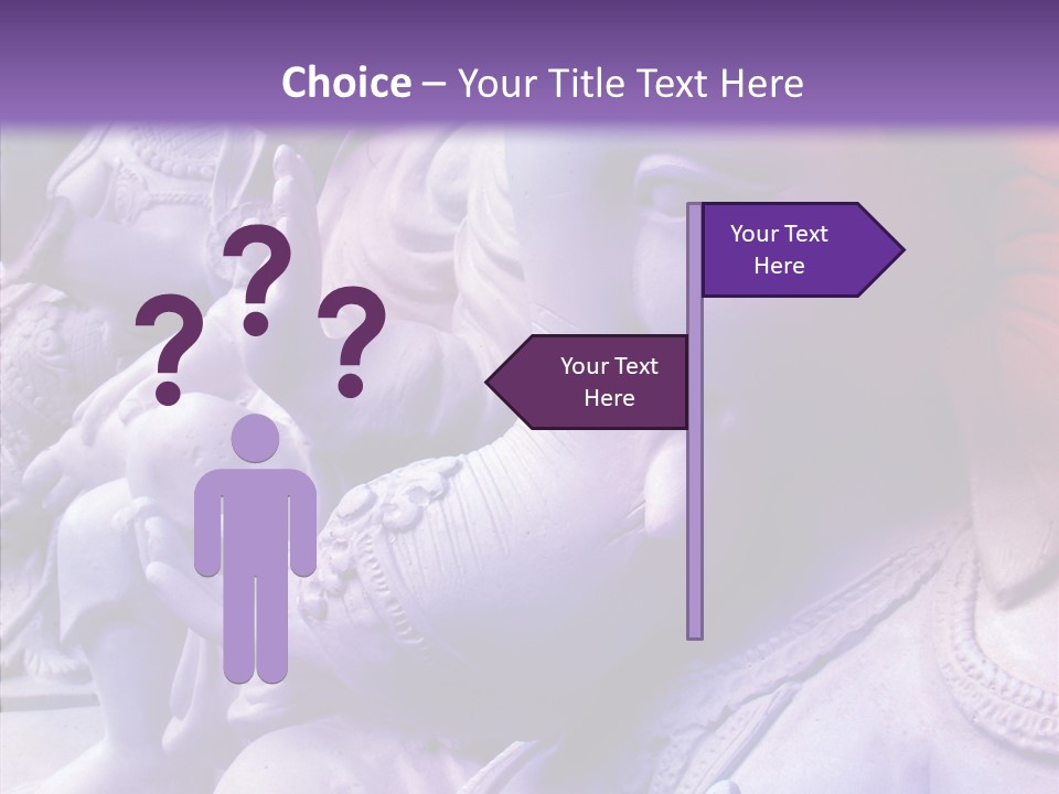 Deity Sculpture Religious PowerPoint Template