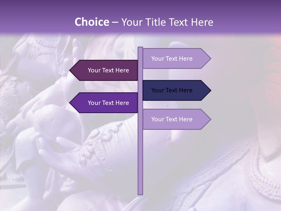 Deity Sculpture Religious PowerPoint Template