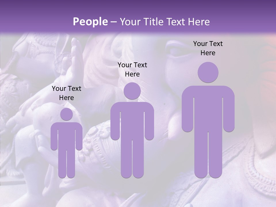 Deity Sculpture Religious PowerPoint Template
