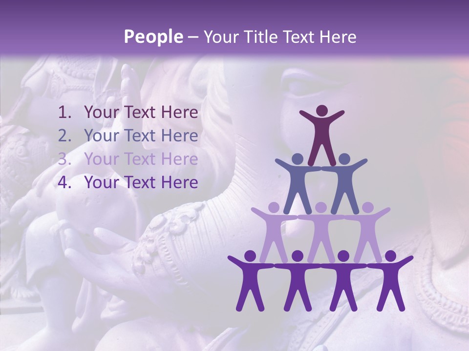 Deity Sculpture Religious PowerPoint Template