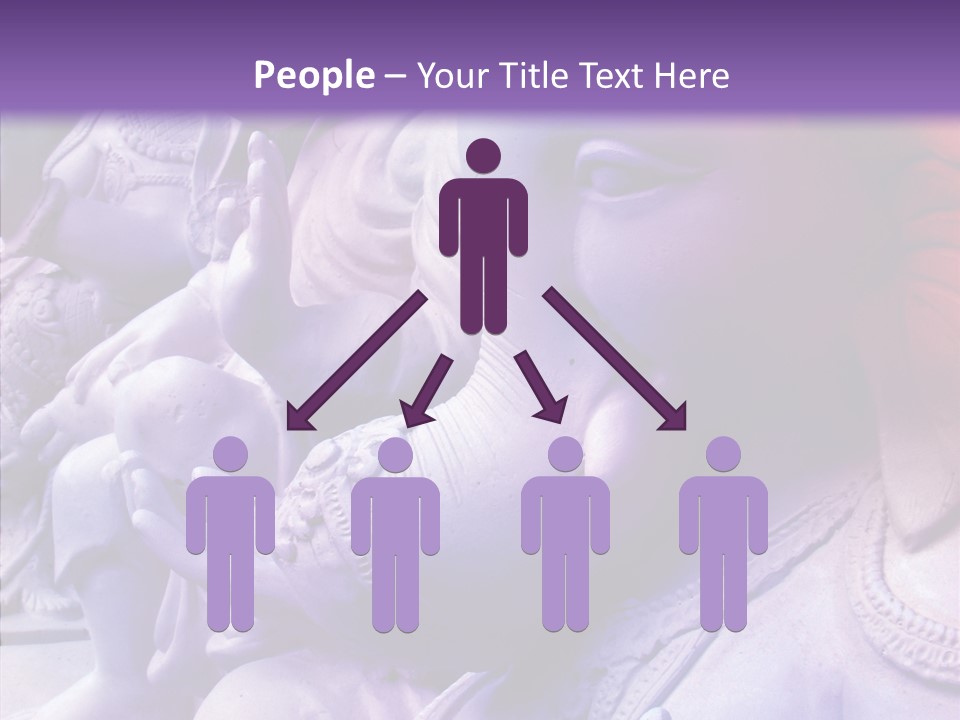 Deity Sculpture Religious PowerPoint Template