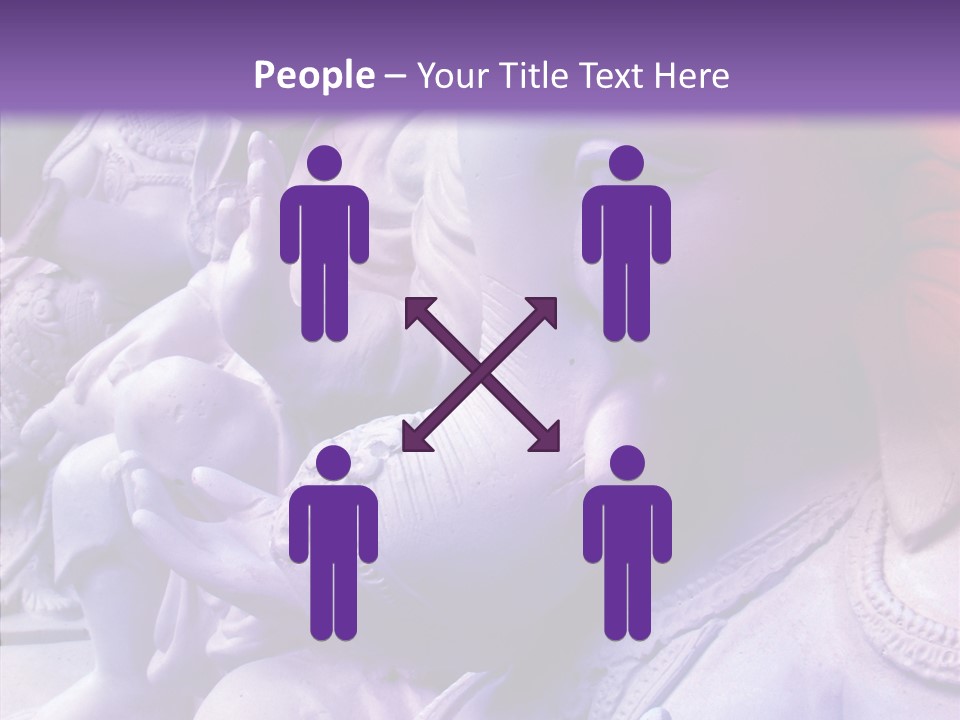Deity Sculpture Religious PowerPoint Template