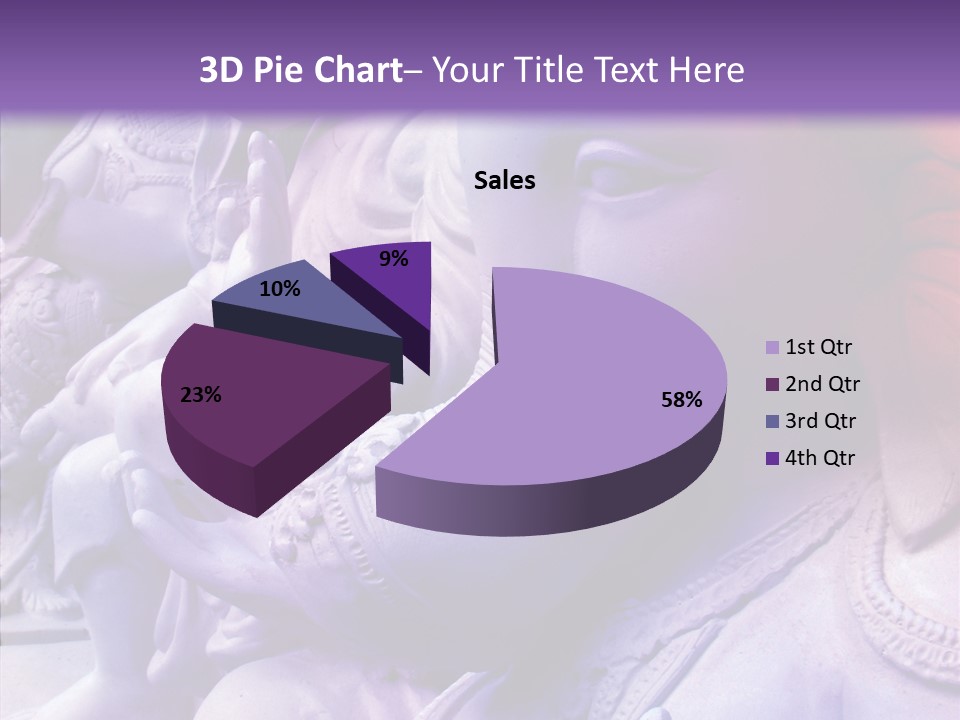 Deity Sculpture Religious PowerPoint Template
