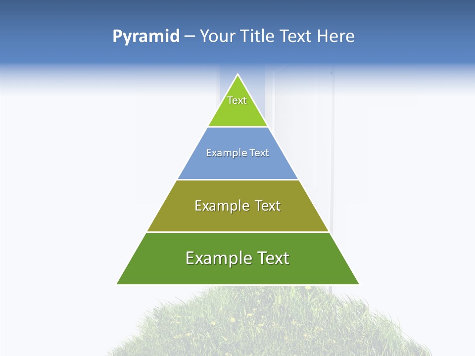 Isolated Exit Imagination PowerPoint Template