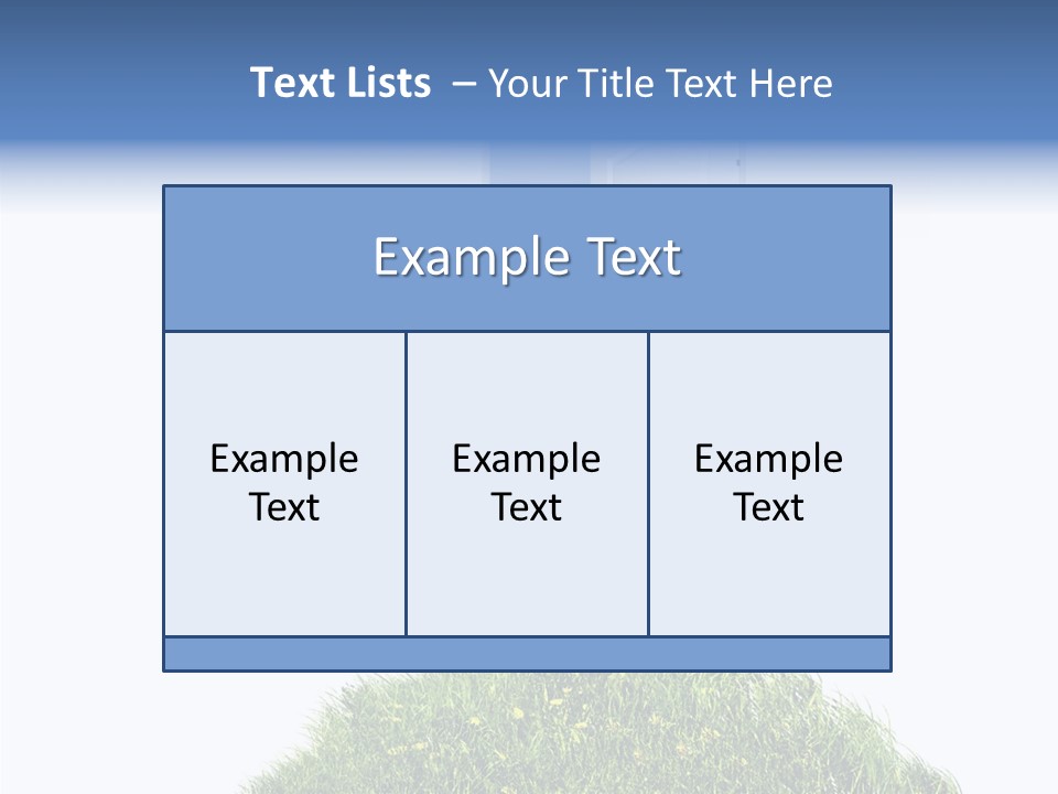Isolated Exit Imagination PowerPoint Template