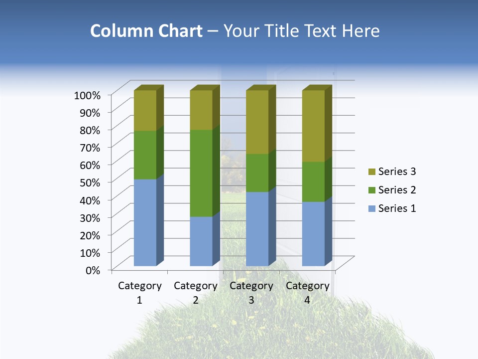 Isolated Exit Imagination PowerPoint Template