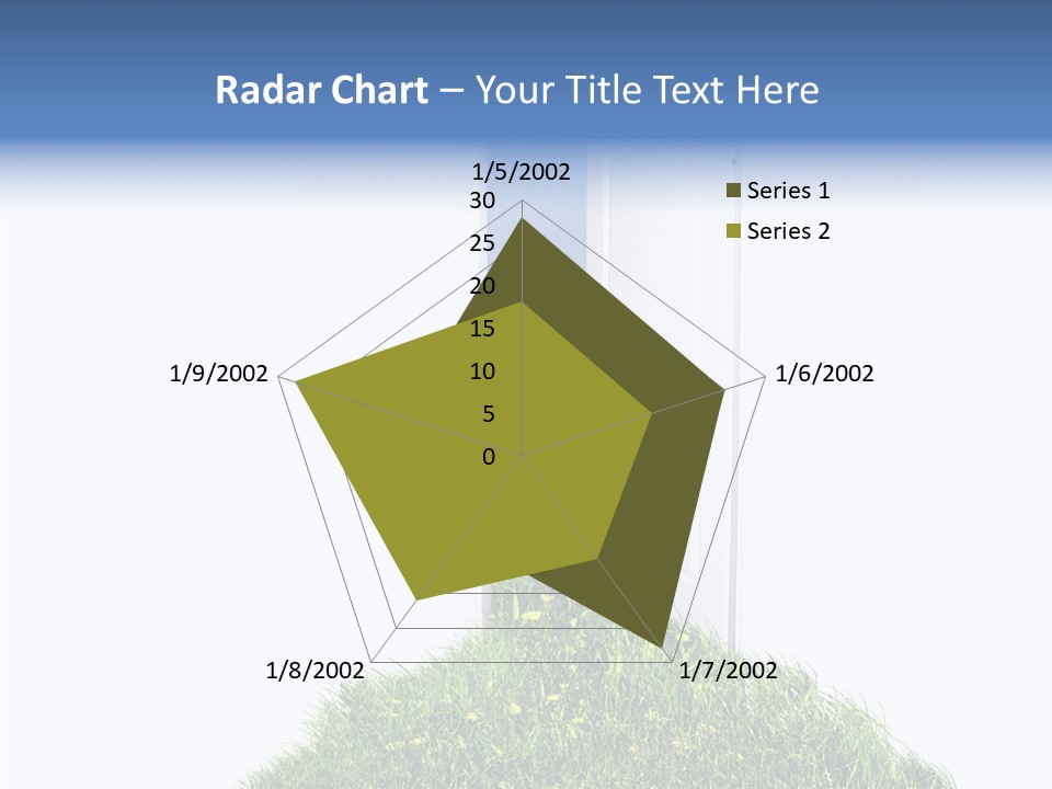 Isolated Exit Imagination PowerPoint Template
