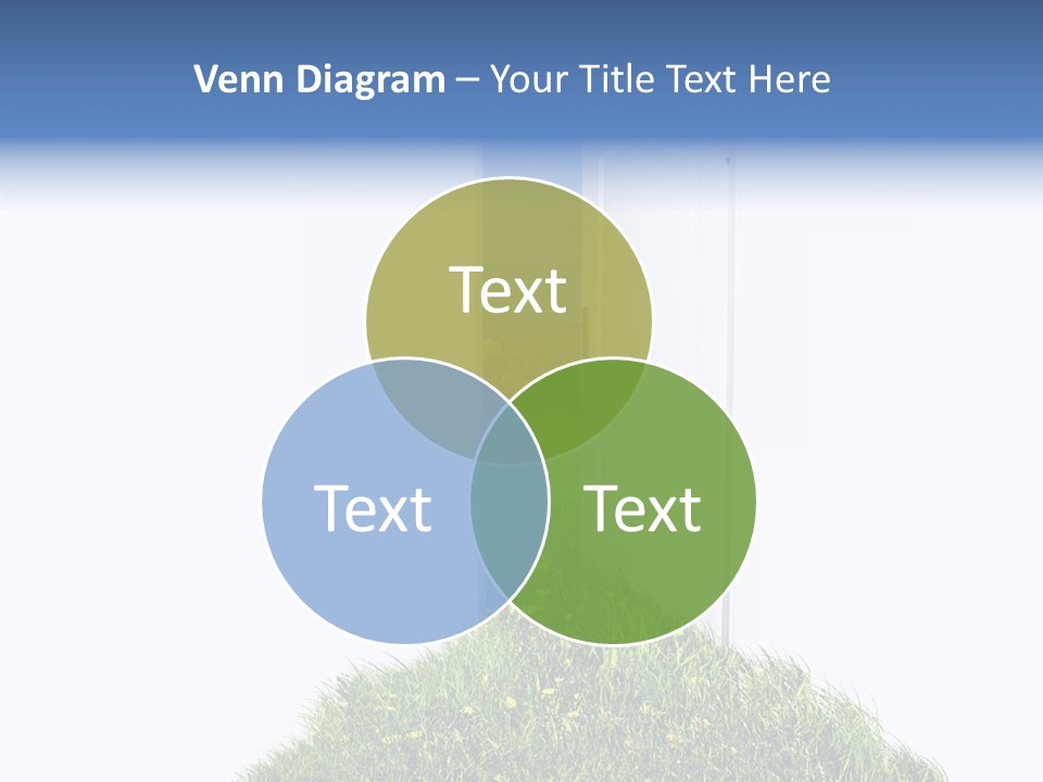Isolated Exit Imagination PowerPoint Template
