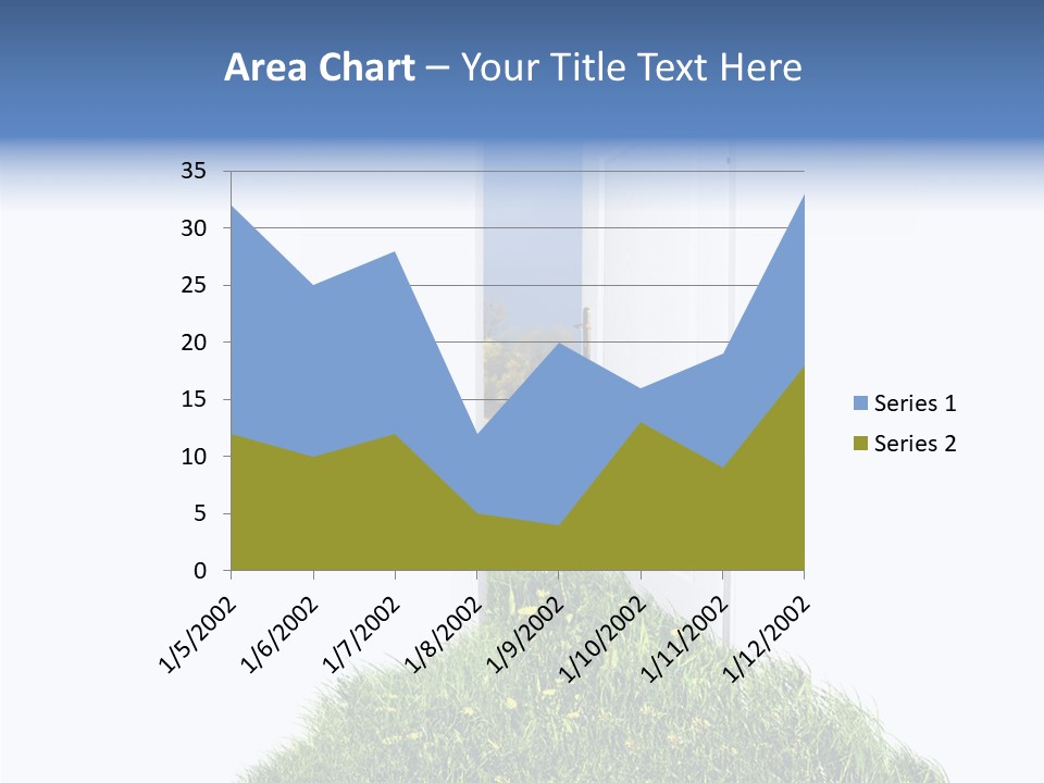 Isolated Exit Imagination PowerPoint Template