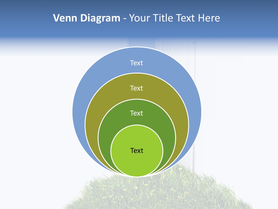 Isolated Exit Imagination PowerPoint Template