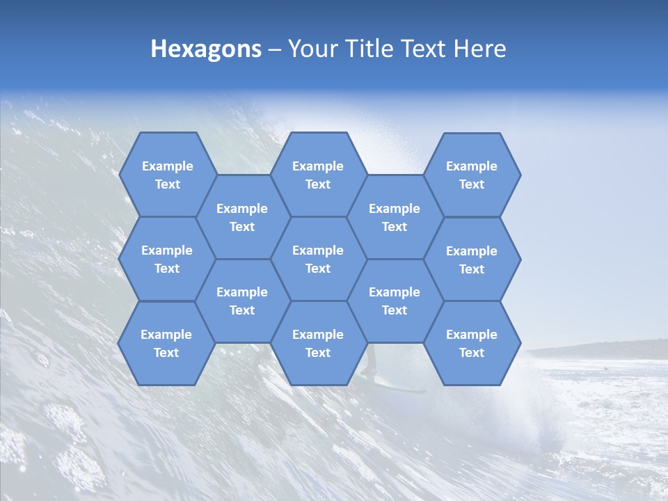 Man Ocean Cool PowerPoint Template