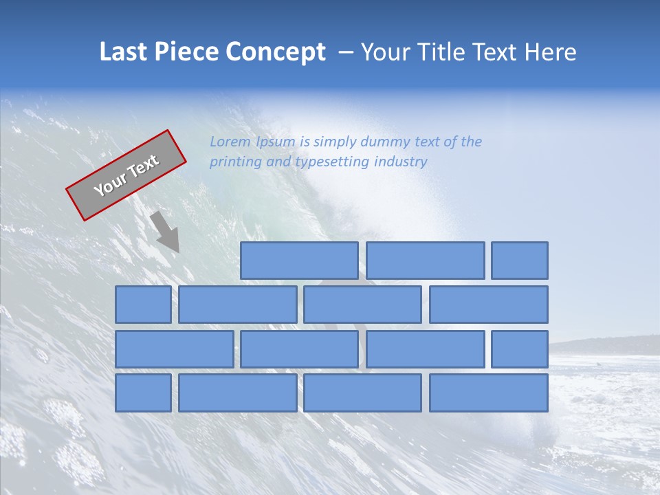 Man Ocean Cool PowerPoint Template