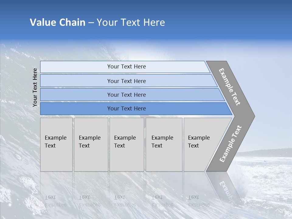 Man Ocean Cool PowerPoint Template