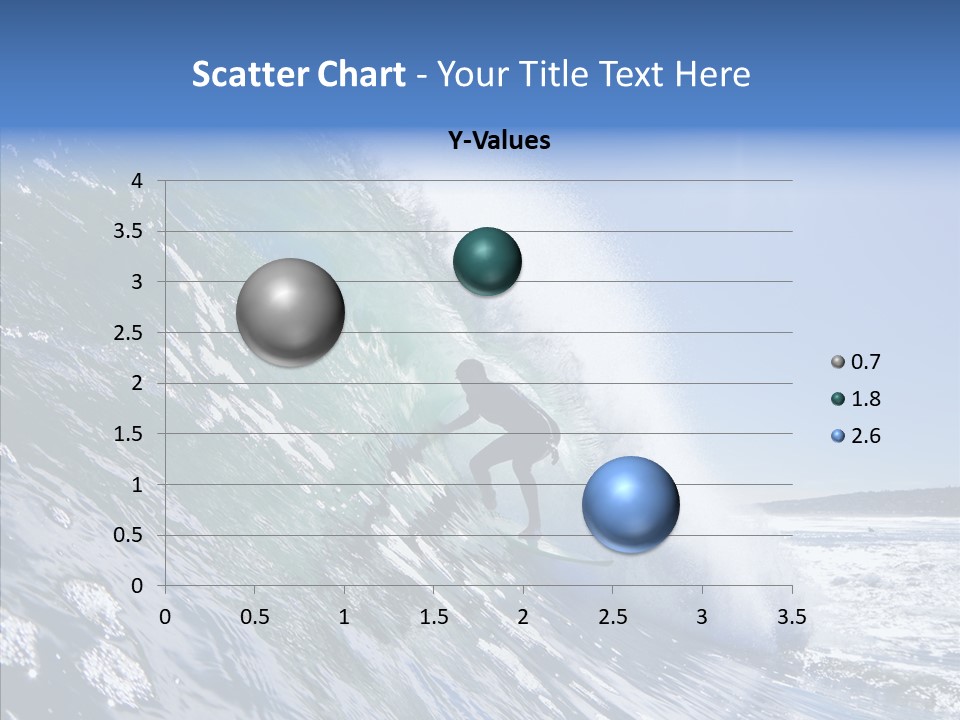 Man Ocean Cool PowerPoint Template