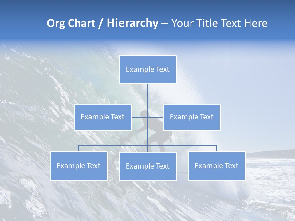 Man Ocean Cool PowerPoint Template