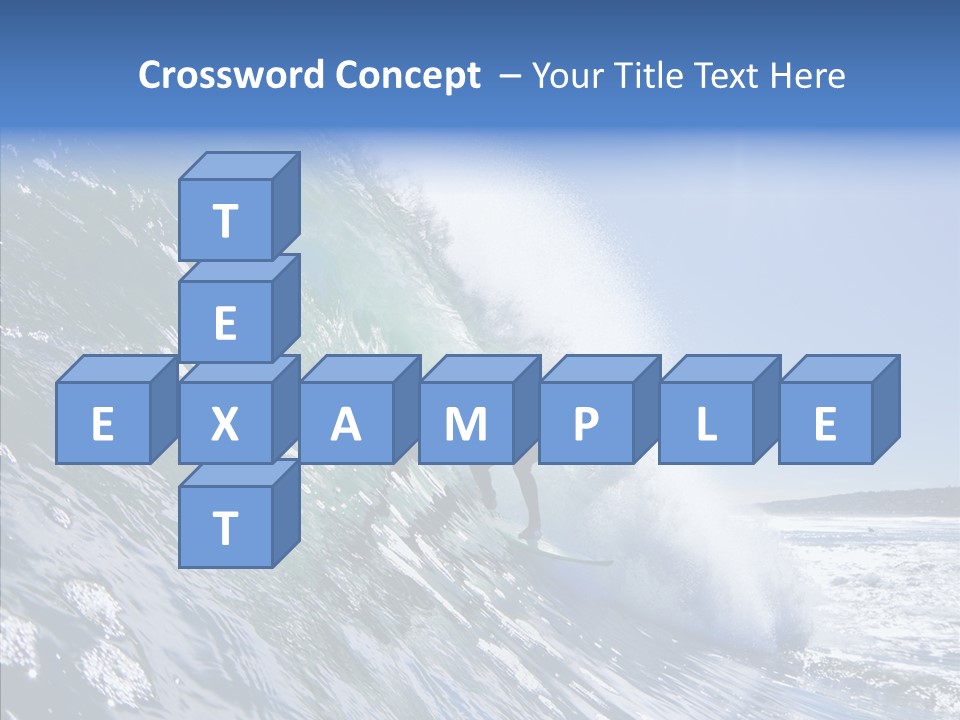 Man Ocean Cool PowerPoint Template