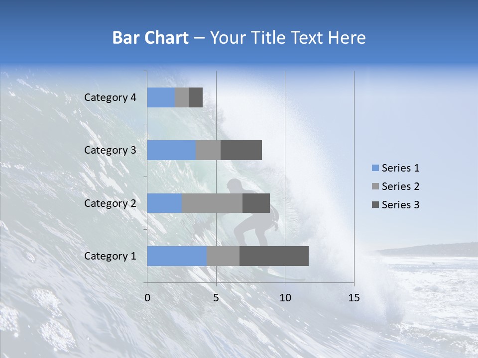 Man Ocean Cool PowerPoint Template