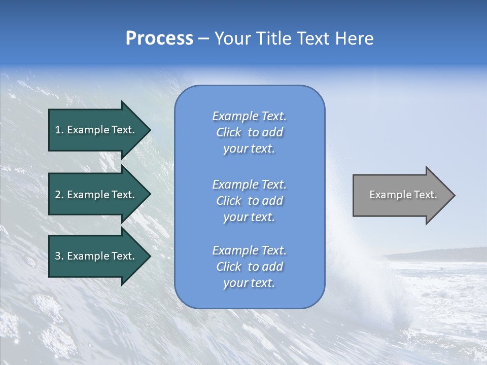 Man Ocean Cool PowerPoint Template