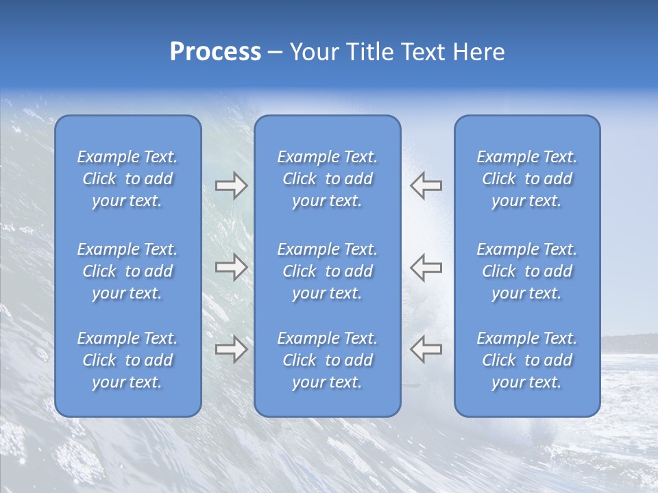 Man Ocean Cool PowerPoint Template
