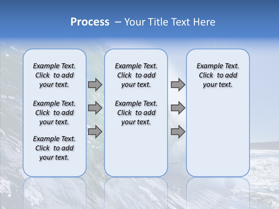 Man Ocean Cool PowerPoint Template