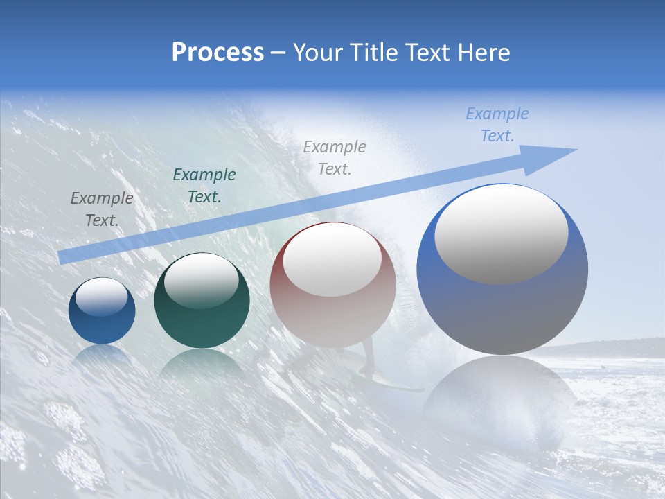 Man Ocean Cool PowerPoint Template