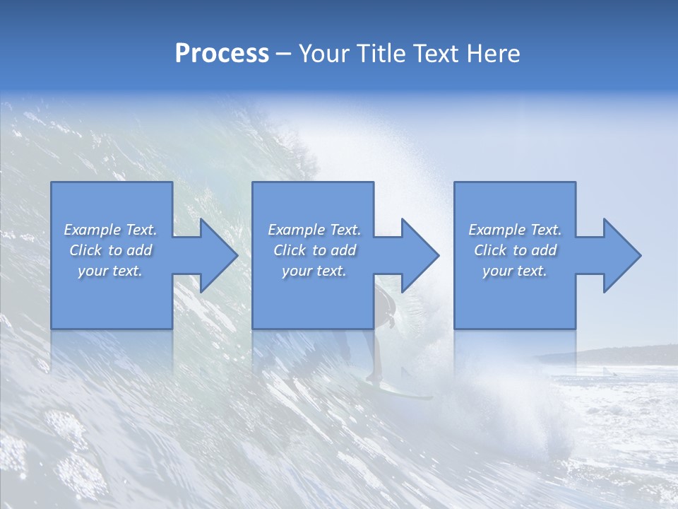 Man Ocean Cool PowerPoint Template
