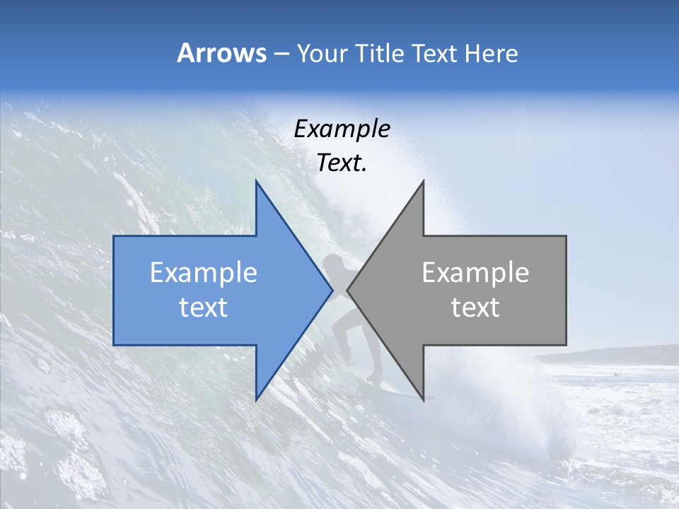 Man Ocean Cool PowerPoint Template