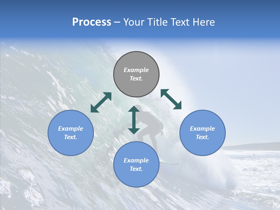 Man Ocean Cool PowerPoint Template