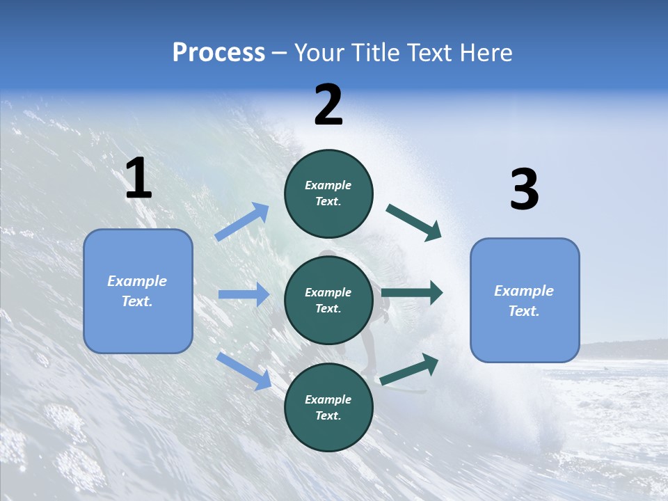 Man Ocean Cool PowerPoint Template