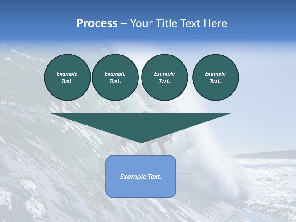 Man Ocean Cool PowerPoint Template