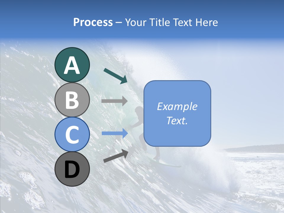 Man Ocean Cool PowerPoint Template