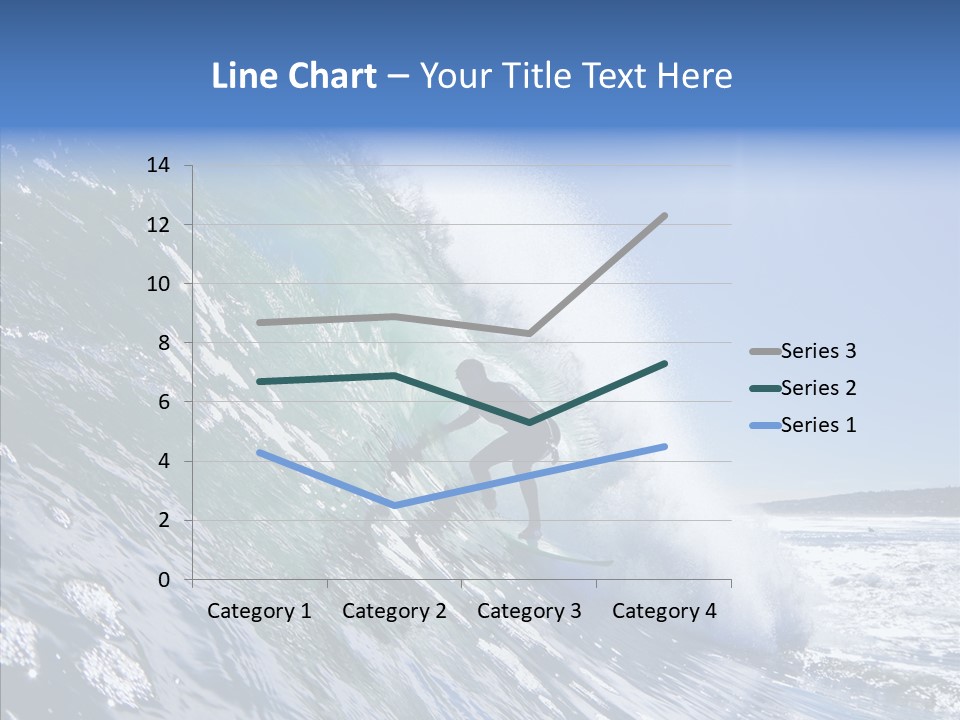 Man Ocean Cool PowerPoint Template