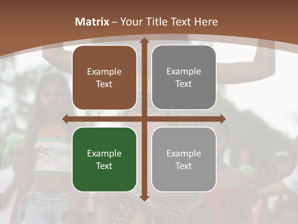 Dress Colors Carnival PowerPoint Template