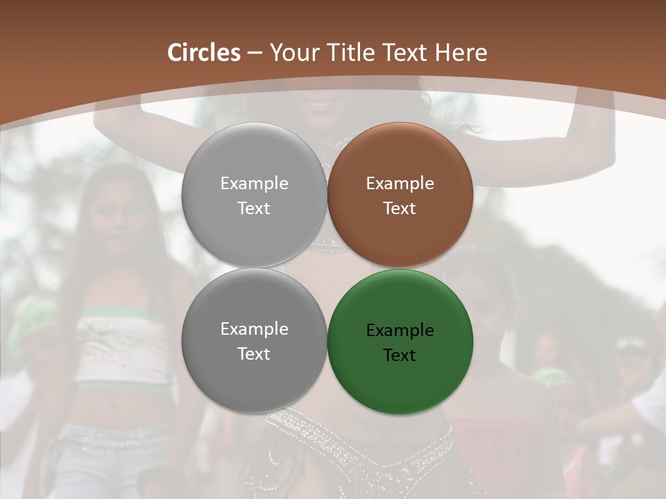 Dress Colors Carnival PowerPoint Template